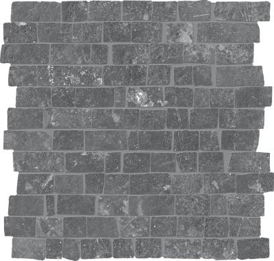 Mosaico Petite Mur Noir Naturale 30x30