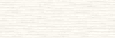 Плитка Eclettica White Struttura Wave 3D 40x120