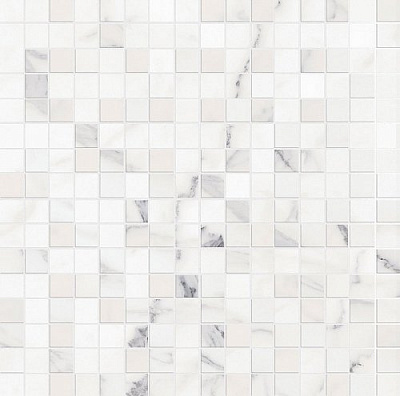 Мозаика Allmarble Wall Statuario Mosaico Lux 40х40
