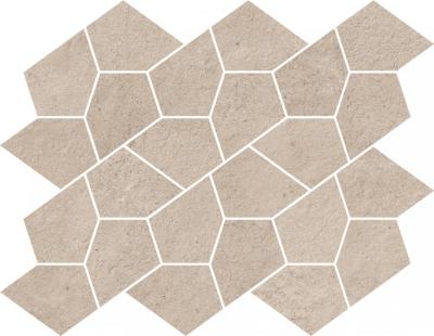 Cream Mosaico Kaleido 27.6x35.6