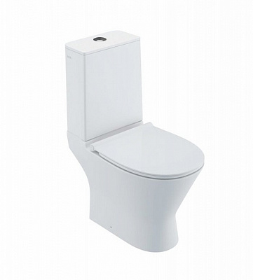 Унитаз-компакт Iddis Edifice Rimless EDIRDSEi24 37.3 x 66.6 x 81.4 см безободковый с сиденьем Soft Close