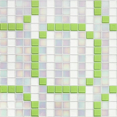 Мозаика Decori 20 Rings New Green 32.2x32.2