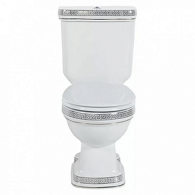 Унитаз-компакт Creavit Klasik Декор VERCACI KL310-11CB00E-WP00