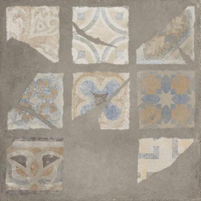 Rondine Loft Taupe Dec Pompei Rect 100x100