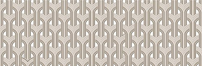 Декор Allmarble Wall Golden White Lux Decoro Retro 40x120