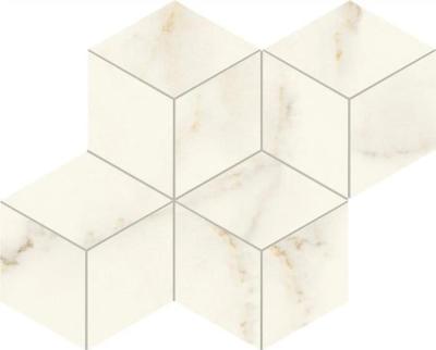 Calacatta Apuano Mosaico Esagono Silk 30x35