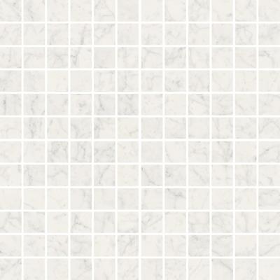 Bianco Gioia Mosaic 2.5x2.5 Levigato Rettificato 30x30