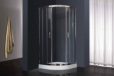 Душевой уголок Royal Bath RB 100HK-T-CH (прозрачное) Душевой уголок Royal Bath RB 100HK-T-CH (прозрачное)