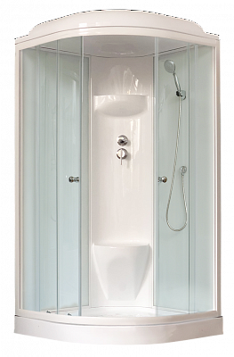 Душевая кабина Royal Bath 90HK6-WT белое/прозрачное