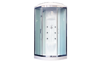 Душевая кабина Royal Bath RB90HK7-WT-CH 90x90 см