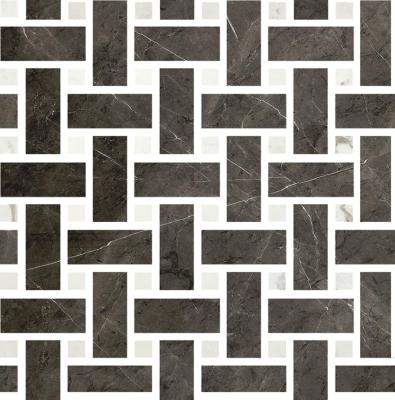 Amani Grey Mosaico Intreccio 30x30