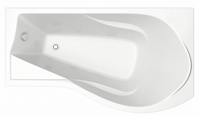 Акриловая ванна Bas Капри R 170х94,5