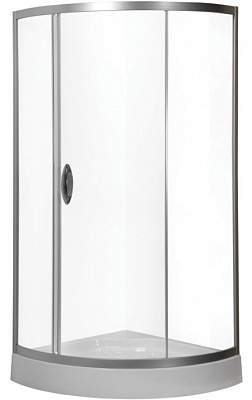 Душевой уголок Am.Pm Bliss L Solo Slide W53G-315-090MG64 90x90 см стекло прозрачное