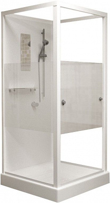Душевая кабина RGW Andaman OLB-206 90 см, профиль белый