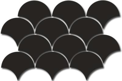 Fan Mosaic Black