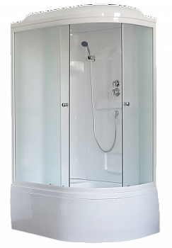 Душевая кабина Royal Bath 8120BK1-M матовое левая