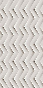Плитка 3Д Вайт Аква Шеврон Матт 30,5х56