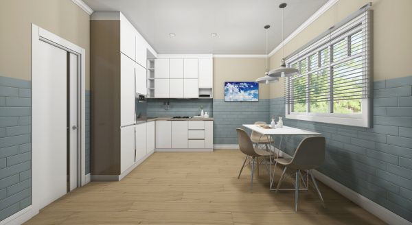 Плитка Аккорд зелёный тёмный грань 8,5х28,5