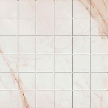 Supreme Golden Calacatta Mosaico Rett Anticato 30x30