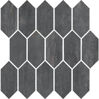 Mosaico Losanga Piombo Lux 30x30