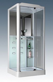 Душевая кабина Loranto Selak CS 126 L 90x100x215 см белая