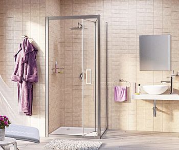 Душевой уголок с универсальной дверью Wasserkraft Weser 78F03