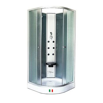 Душевая кабина Maroni Veneto WLRF-014T 446284 90х90 см стекло тонированное