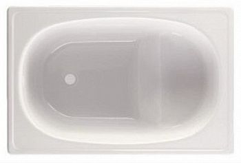 Стальная ванна BLB Europa сидячая 120x70 см