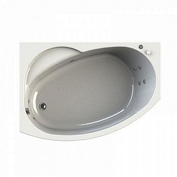 Гидромассажная ванна Radomir Монти левая, форсунки Chrome