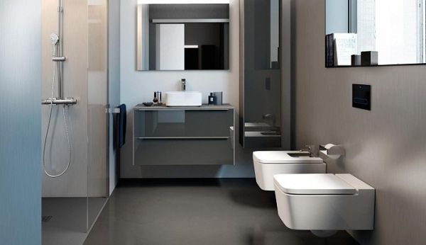 Унитаз подвесной Roca Inspira Square, 346537000 безободковый Унитаз подвесной Roca Inspira Square, 346537000 безободковый