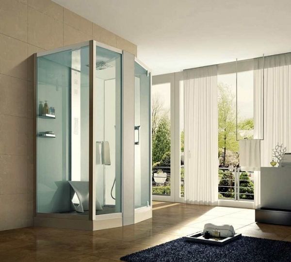 Душевая кабина Orans SR-89102 LS White 150х100 см левая