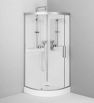 Душевая кабина Am.Pm Like W80C-016-090MTA 90х90 см стекло прозрачное