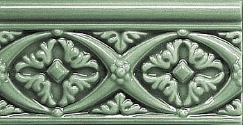 Relieve Bizantino C/C Verde Oscuro