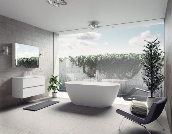 Ванна из искусственного камня Riho Bilbao 170 см Ванна из искусственного камня Riho Bilbao 170 см