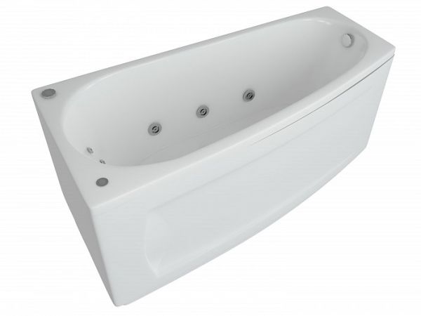 Акриловая ванна Aquatek Пандора 160 см L на сборно-разборном каркасе