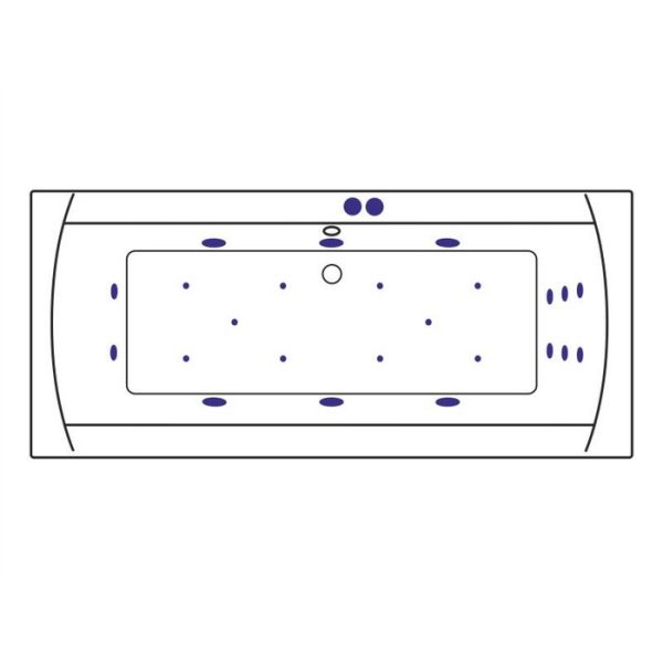 Акриловая ванна Excellent Aquaria Lux Ultra 180x80 WAEX.AQU18.ULTRA