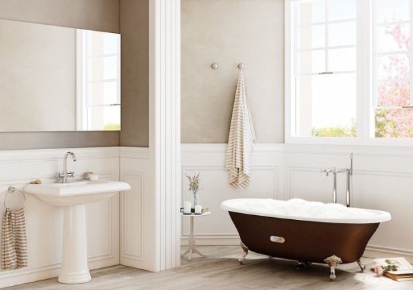 Чугунная ванна Roca Newcast 170x85 см 233650003 бордовая