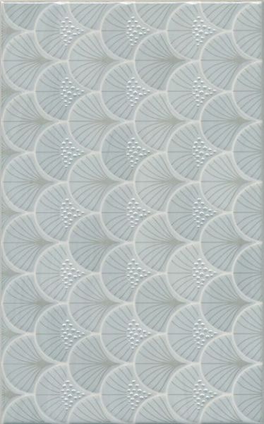 Декор Сияние 25х40 голубой