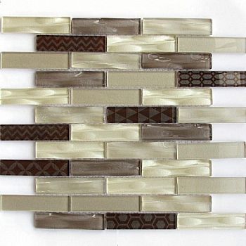 Мозаика Mosaics Optima Brown 30x30