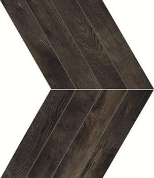 Chevron Mono Nero Bruciato 29.4x34