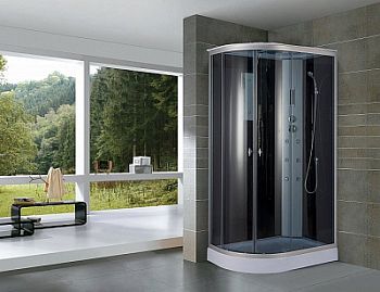 Душевая кабина Niagara Classic NG-3513-14R 120x80x215 правая с гидромассажем стекло тонированное