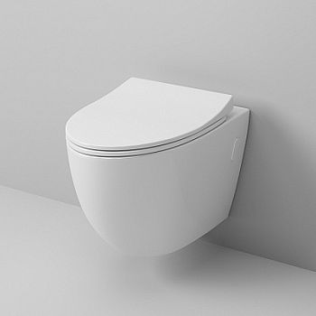 Унитаз подвесной Grossman GR-4451S безободковый с тонкой крышкой