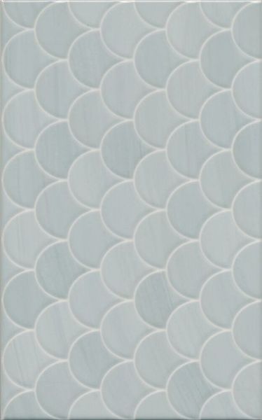 Плитка Сияние голубой структура 25х40