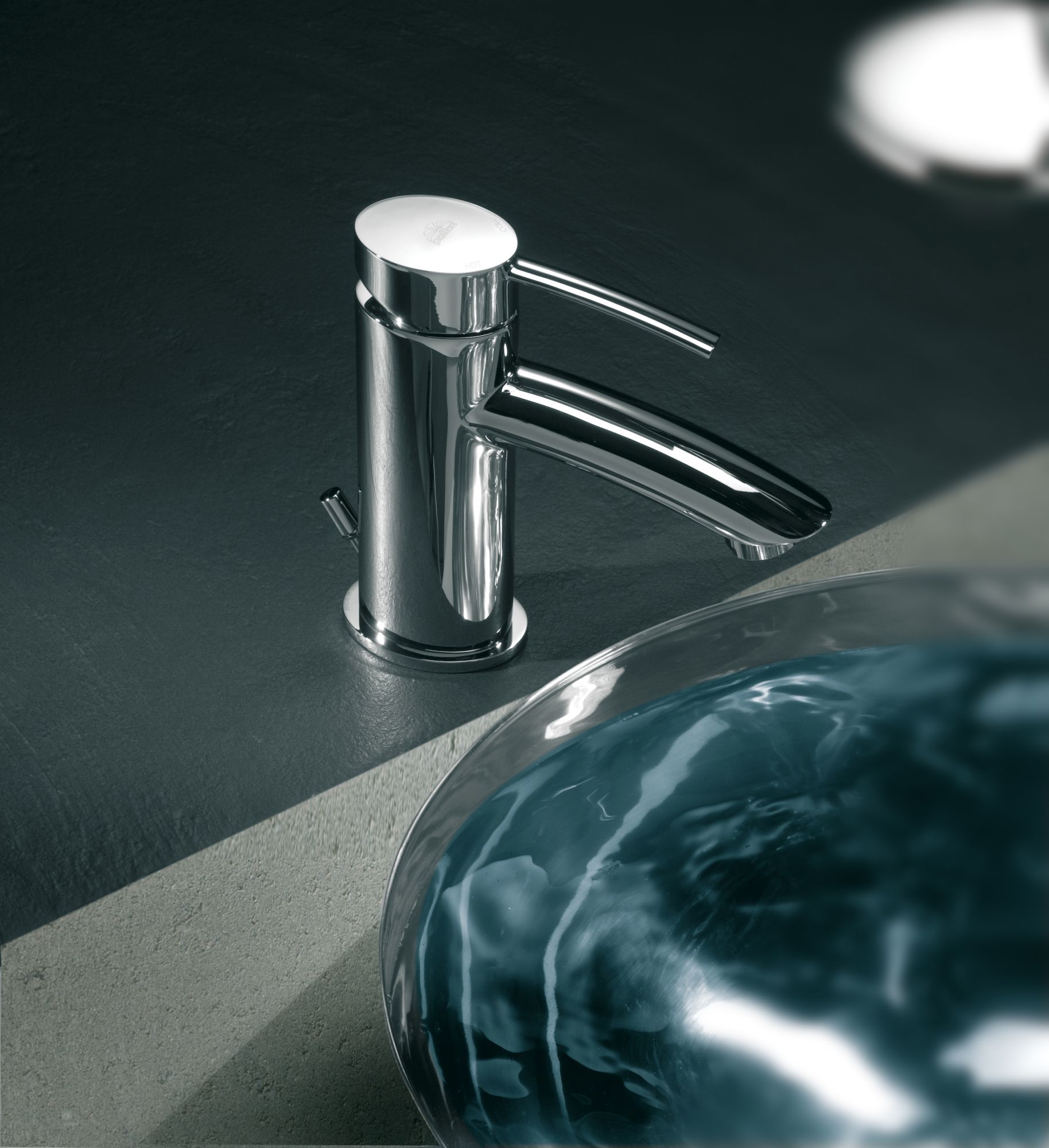 Смеситель для раковины без д/к, Хром