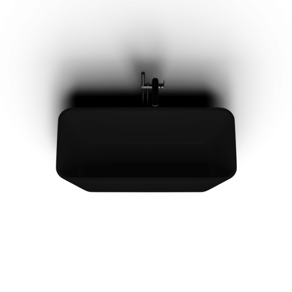 Ванна отдельностоящая Vate Skala 170x75 черная глянцевая