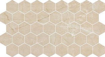 Мозаика Marble Porcelain Nuvola Beige 26.7x30.8