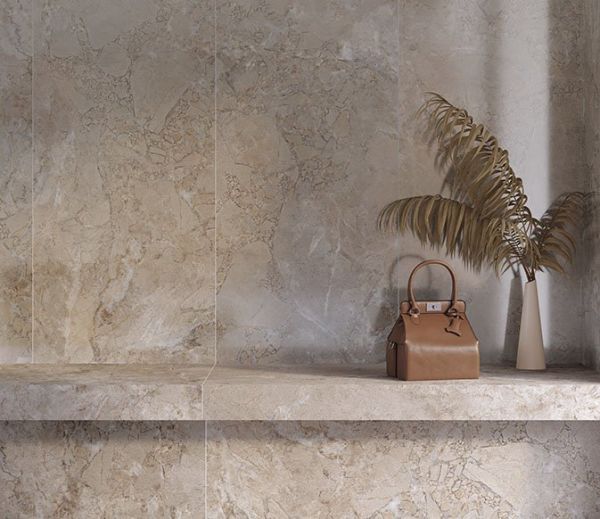 Керамогранит Marble-X Бреча Капрайа Белый Лаппато Ректификат 30х60