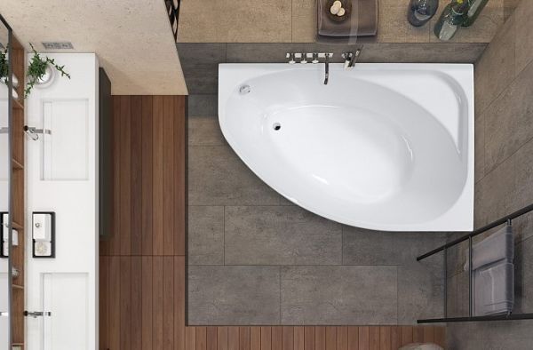 Акриловая ванна Vagnerplast HAPI 170x110 Right Акриловая ванна Vagnerplast HAPI 170x110 Right