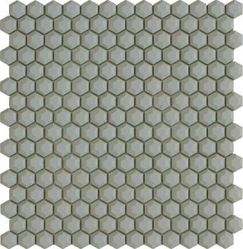 Grey Hex 28.5x30.5