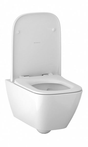 Унитаз подвесной Geberit Smyle Square 500.683.01.1 белый Унитаз подвесной Geberit Smyle Square 500.683.01.1 белый